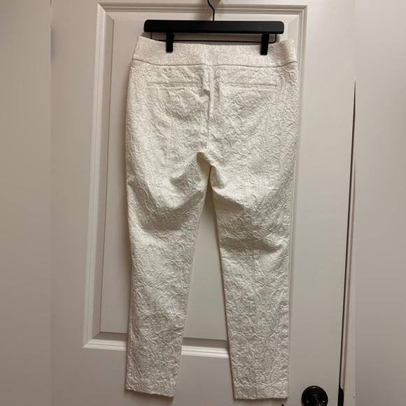 Ann Taylor Loft women’s white Marisa Skinny pants~ Size 6 - Picture 4 of 10